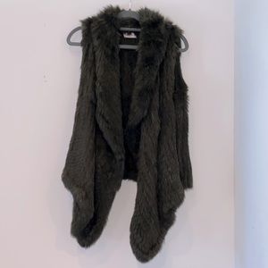 Real Rabbit Fur Vest- Neiman Marcus